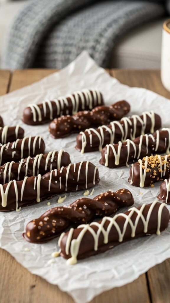 Chocolate Covered Pretzels