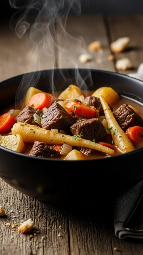 Irish Beef and Root Vegetable Stew