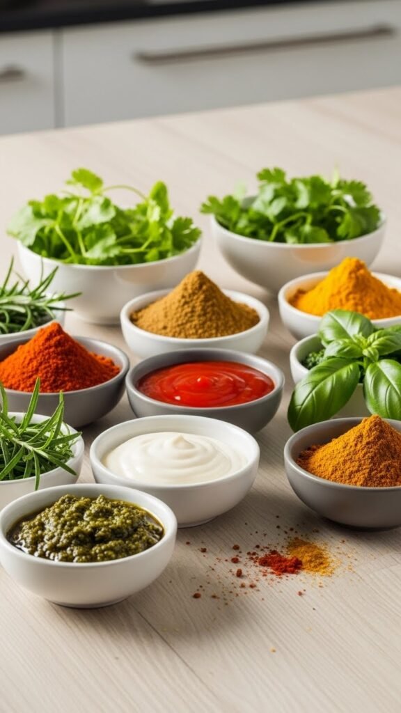 Keep a Short List of Speedy Sauces and Seasonings