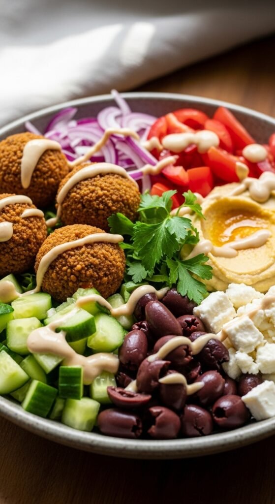 Mediterranean Falafel Bowl