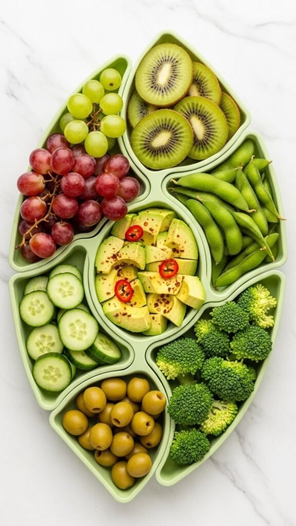 Mixed Green Snack Board