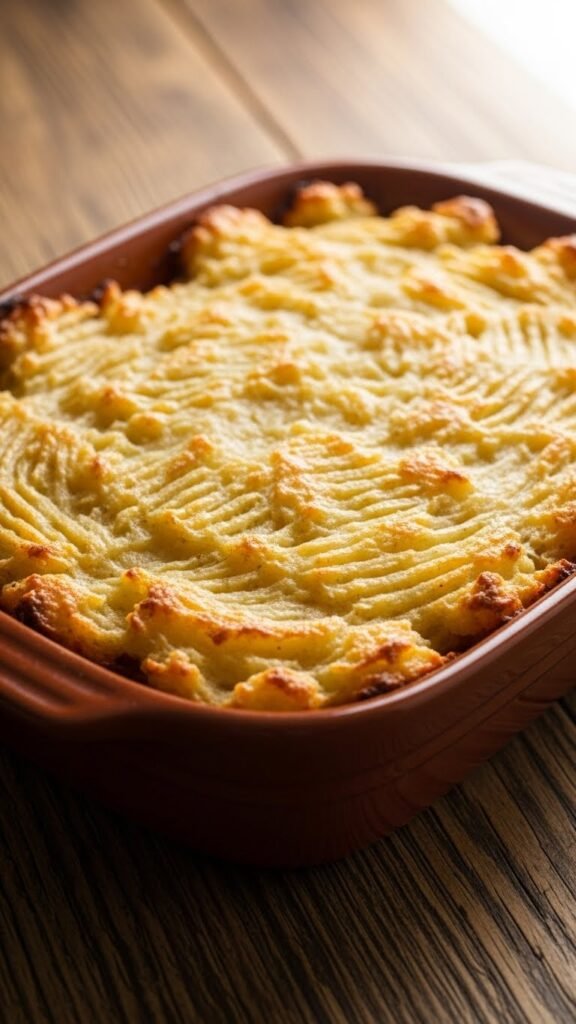 Oven-Baked Shepherd’s Pie with Lentils
