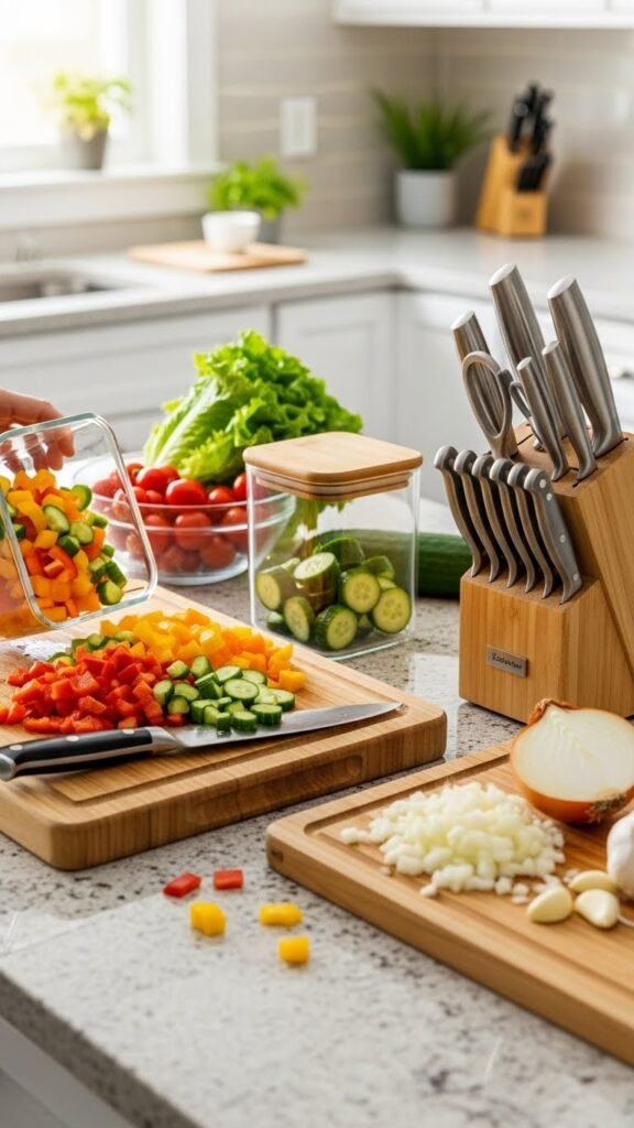 Prep Ingredients Before the Week Gets Busy