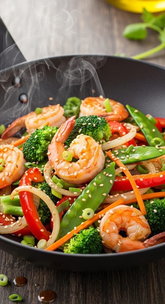 Shrimp Stir-Fry Quick Veggie Combo