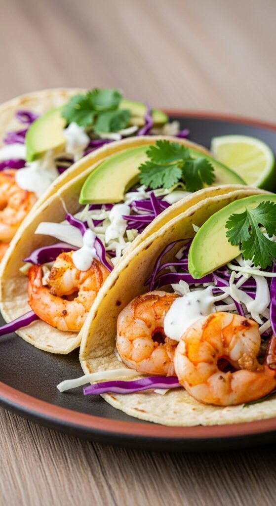 Shrimp Tacos in 10 Minutes
