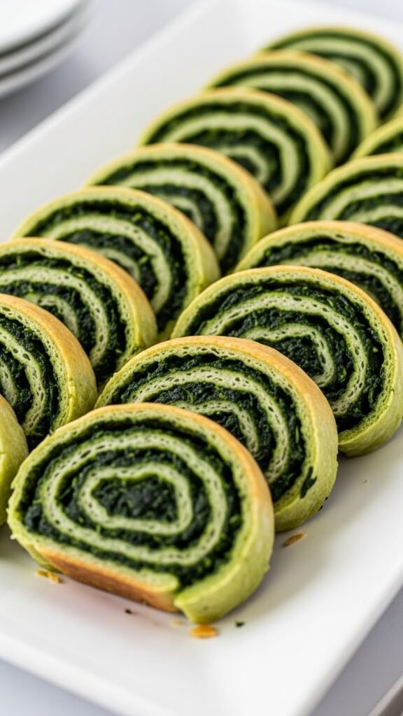 Spinach & Cheese Pinwheel Platter