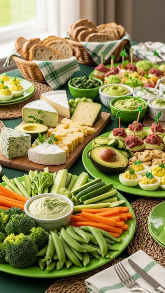 St Patrick’s Day Party Platters