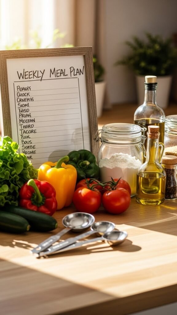 Start With a Simple Weekly Game Plan