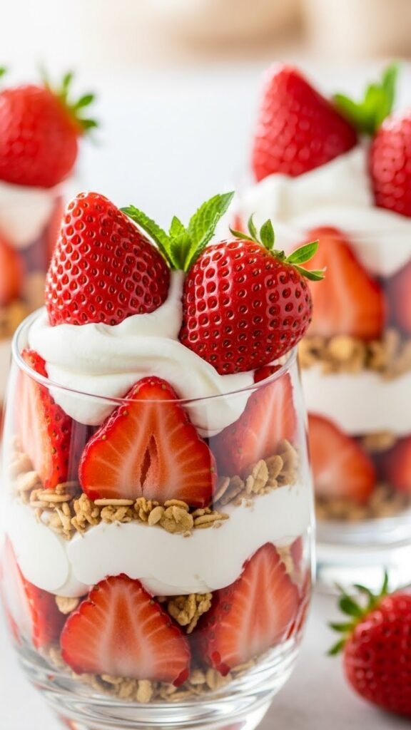 Strawberry Parfaits