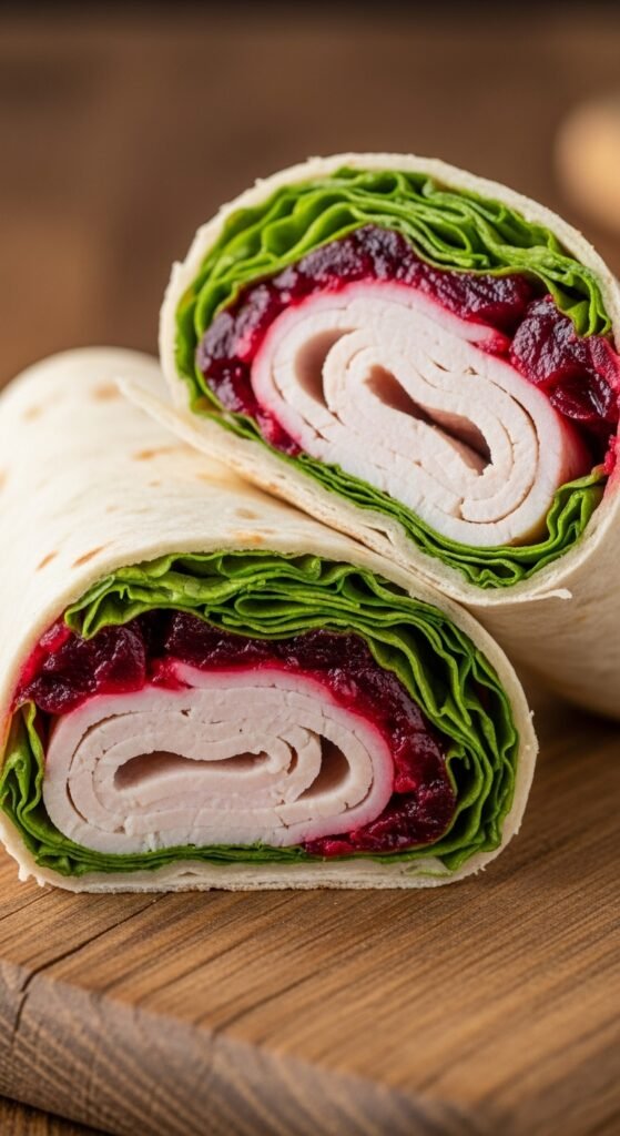 Turkey and Cranberry Wrap