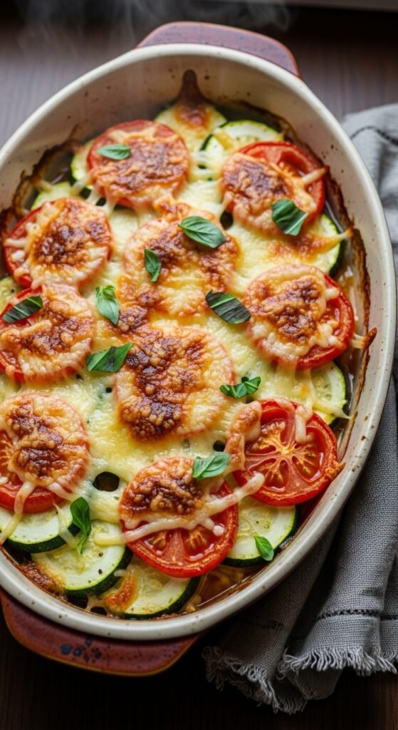 Zucchini and Tomato Gratin