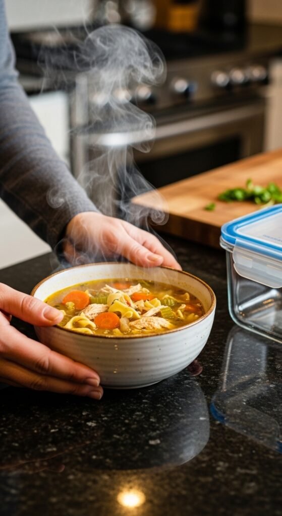  Properly Cool Food Before Freezing