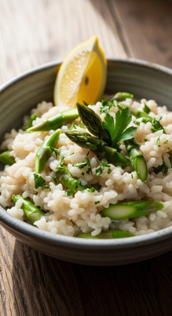 Asparagus and Lemon Risotto